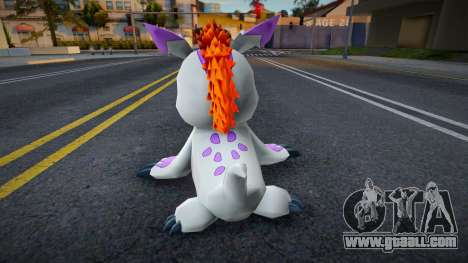 Gomamon for GTA San Andreas