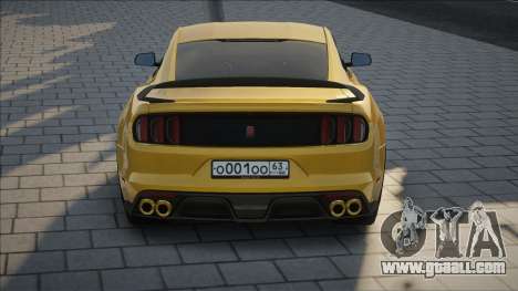 Ford Mustang Shelby Yellow for GTA San Andreas