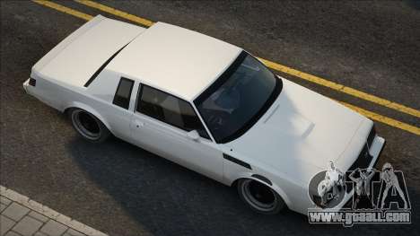 Buick Regal GNX White for GTA San Andreas