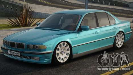 BMW E38 Blue CCD for GTA San Andreas