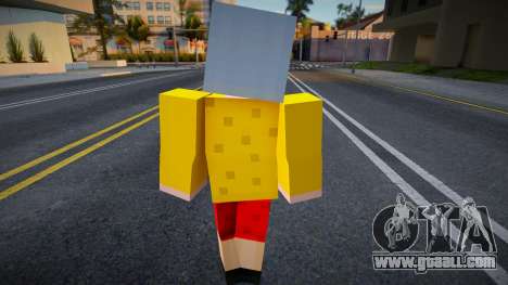 Dnfolc1 Minecraft Ped for GTA San Andreas