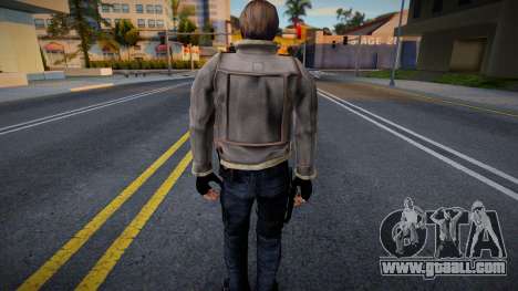 Leon HD S. Kennedy con chaqueta HD Resident Evil for GTA San Andreas