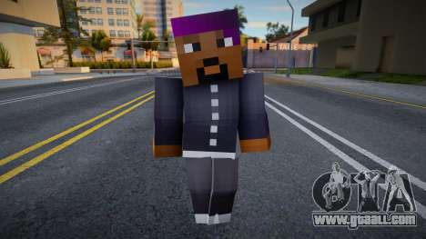 Ballas2 Minecraft Ped for GTA San Andreas