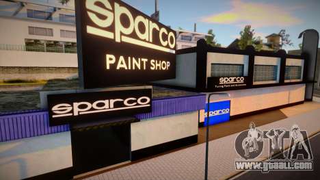 Sparco Tuning Shop for GTA San Andreas