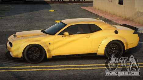 Dodge Challenger SRT Hellcat Yellow for GTA San Andreas