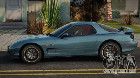 Mazda RX7 FD3S Blue for GTA San Andreas