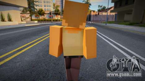 Cesar Minecraft Ped for GTA San Andreas