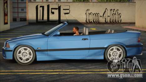 BMW M3 Cabrio Blue for GTA San Andreas