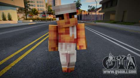 Pi Patel (Life of Pi) Minecraft for GTA San Andreas