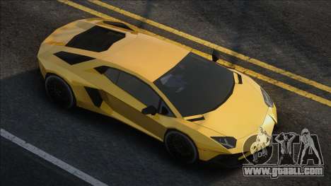 Lamborghini Aventador LP750-4 SV Yellow for GTA San Andreas