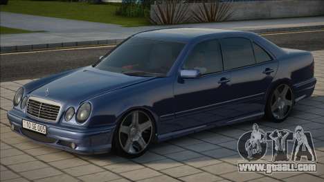 Mercedes-Benz E55 Blue for GTA San Andreas