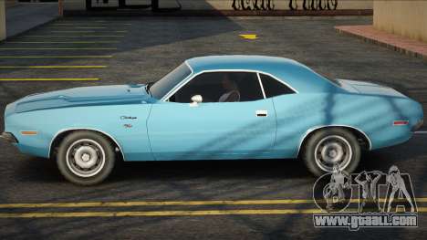 Dodge Challenger RT 1970 Blue for GTA San Andreas