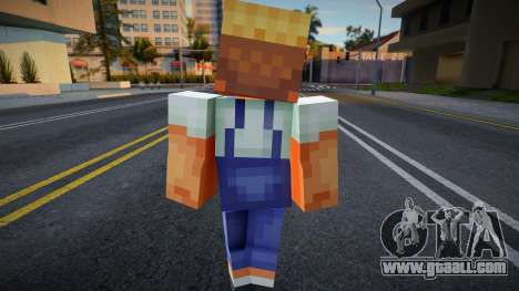 Cwmofr Minecraft Ped for GTA San Andreas