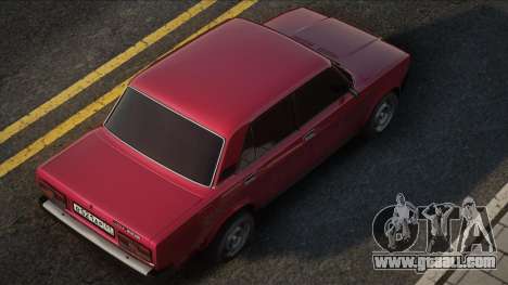 VAZ 2107 Red for GTA San Andreas