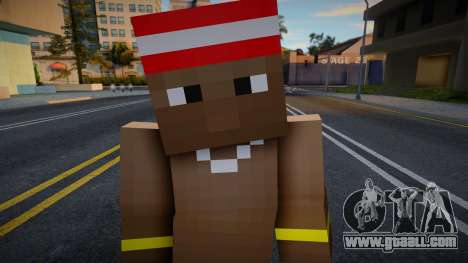 Bmydj Minecraft Ped for GTA San Andreas