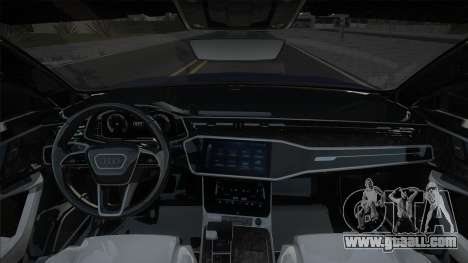 Audi A6 Blue for GTA San Andreas
