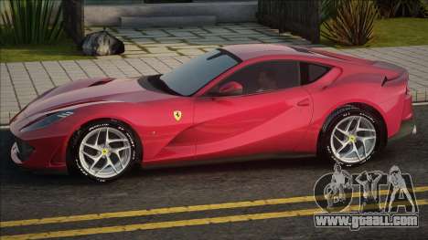Ferrari 812 Superfast 2018 red for GTA San Andreas