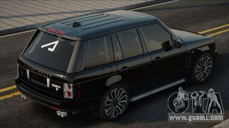 Range Rover Vogue Black for GTA San Andreas