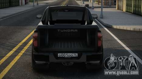 Toyota Tundra Black for GTA San Andreas