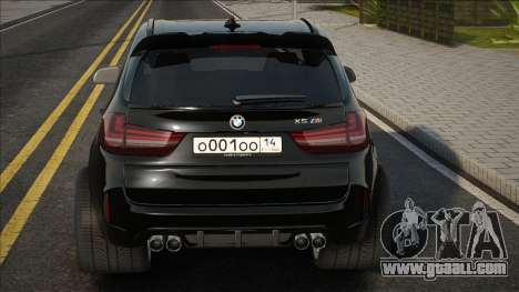 BMW X5m F85 Black for GTA San Andreas