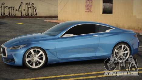 Infiniti Q60 Blue for GTA San Andreas