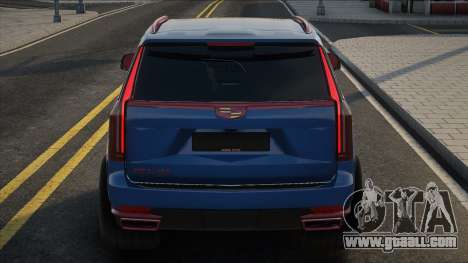 Cadillac Escalade Blue for GTA San Andreas