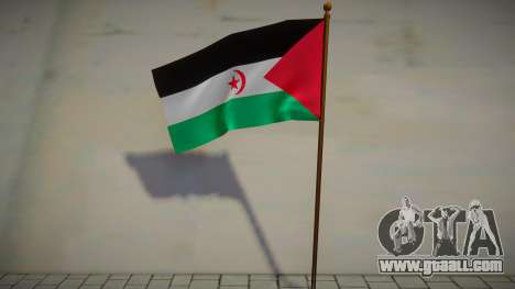 Flag Western Sahara for GTA San Andreas