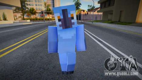 Blu (Rio) Minecraft for GTA San Andreas