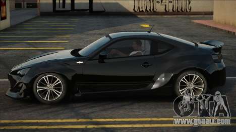 Toyota GT86 Black for GTA San Andreas