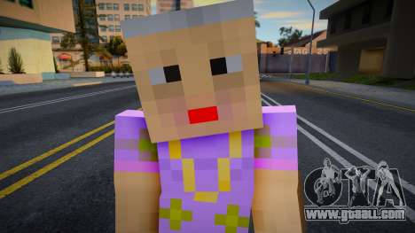 Bfost Minecraft Ped for GTA San Andreas