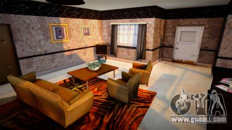 New interior CJ House Grove Street for GTA San Andreas