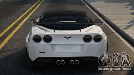 Chevrolet Corvette White for GTA San Andreas