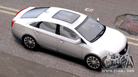 2013 Cadillac XTS White for GTA 4