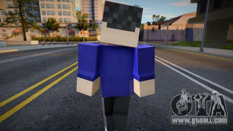 Andre Minecraft Ped for GTA San Andreas