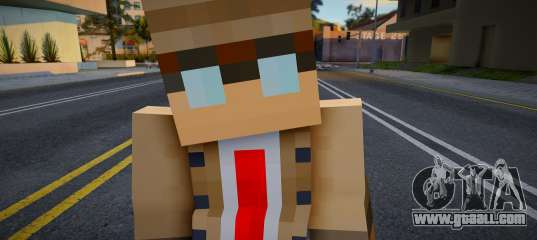 Bmypimp Minecraft Ped for GTA San Andreas