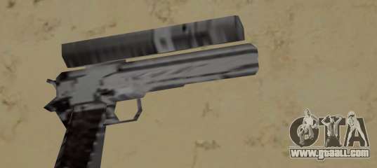 AMT Hardballer Longslide With Laser Sight From T for GTA Vice City