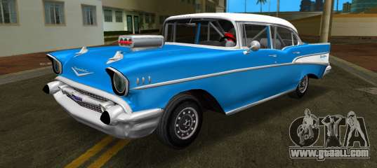 1957 Chevrolet BelAir Sedan Custom for GTA Vice City