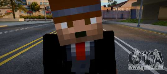 Mafboss Minecraft Ped for GTA San Andreas