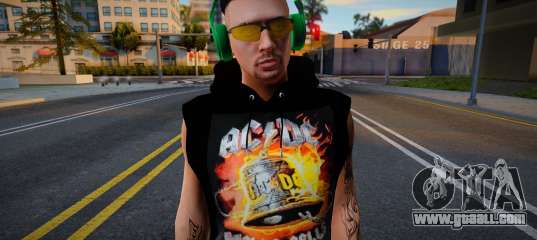 Man from GTA V (ACDC fan) for GTA San Andreas