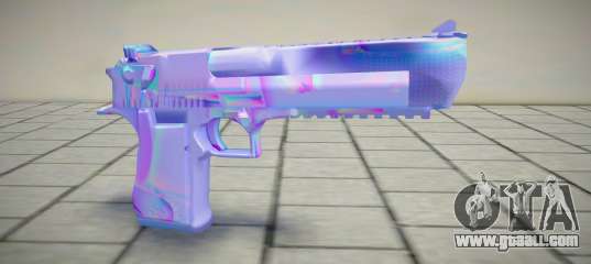 Desert Eagle Violet Metallic For Gta San Andreas