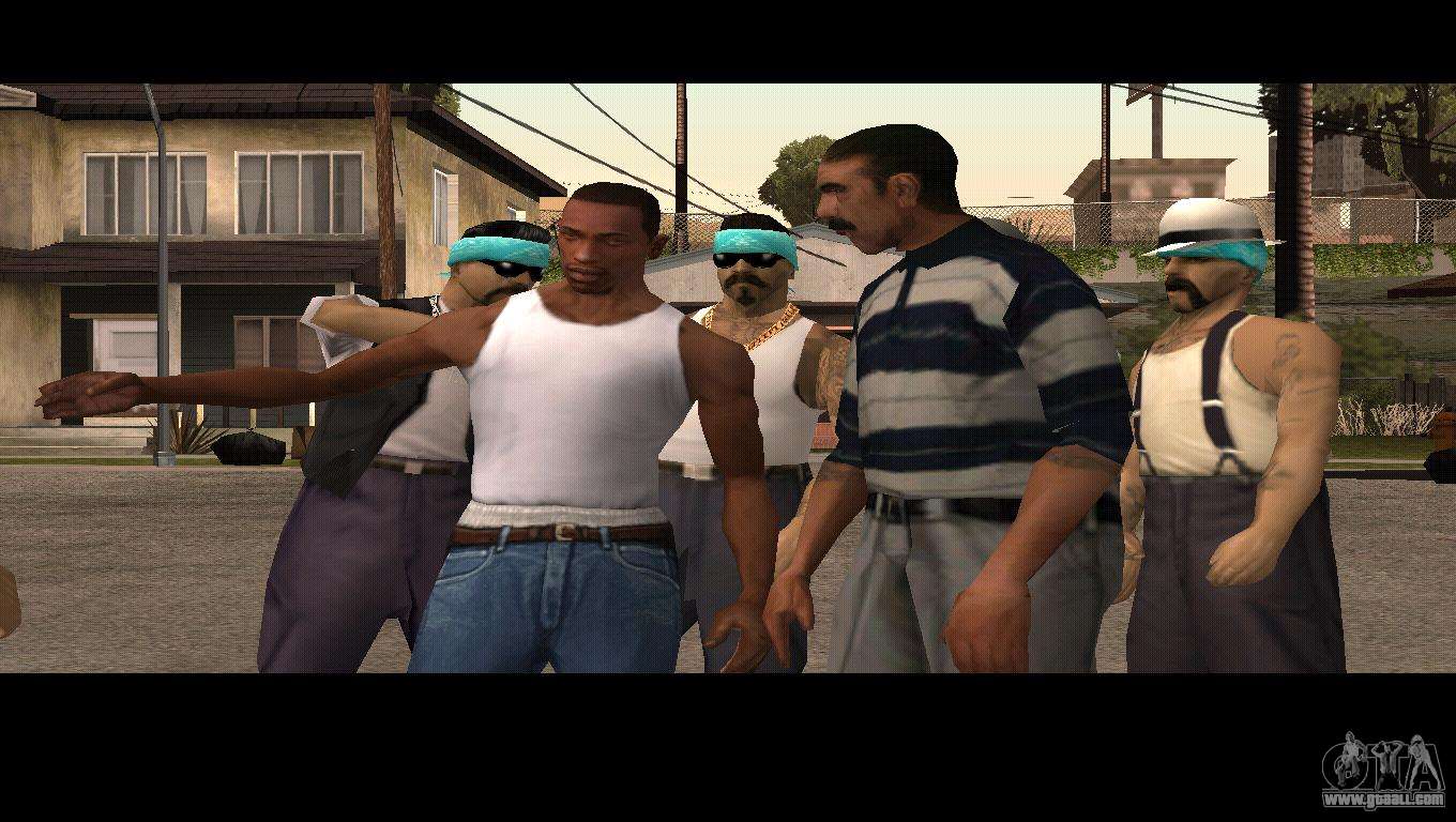 GTA San Andreas [SA] Rifa Tags Comeback Mod 