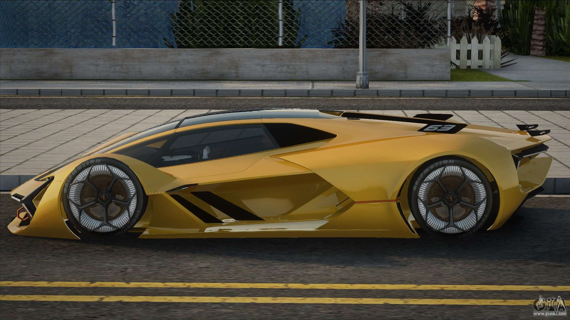GTA San Andreas 2017 Lamborghini Terzo Millennio Mod 