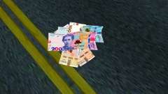 Ukrainian hryvnia for GTA Vice City