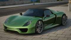 Porsche 918 Green for GTA San Andreas
