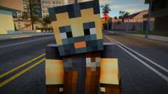Bikdrug Minecraft Ped for GTA San Andreas