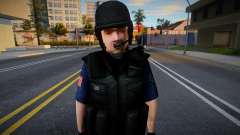 The Long Lost LS SWAT Skin for GTA San Andreas