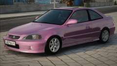 Honda Civic Sedan Pink for GTA San Andreas