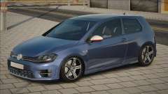 Volkswagen Golf R Blue for GTA San Andreas