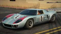 1966 Ford GT TwinTurbo 24 Hours Le Mans Ken-Mile for GTA San Andreas