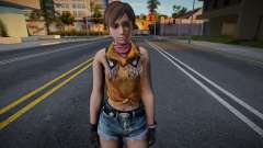 Rebecca Cowgirl [Resident Evil Zero] for GTA San Andreas
